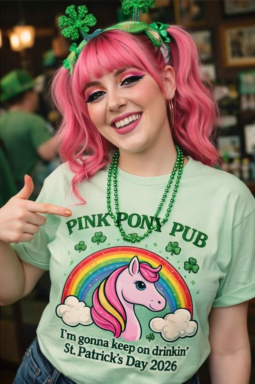 Pink Pony Club Pub Shirt - Chappell Roan Inspired Unisex Tee
