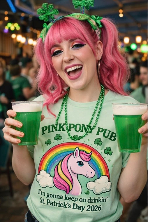Pink Pony Club Pub Shirt - Chappell Roan Inspired Unisex Tee