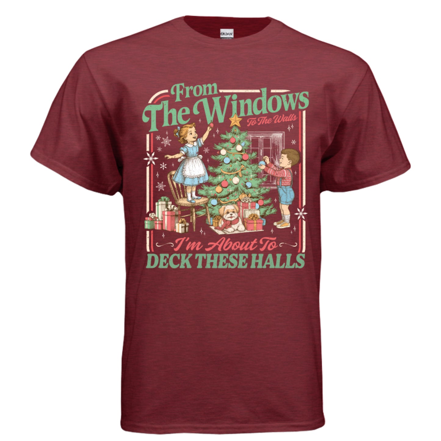 ANTIQUE CHERRY RED - FRONT