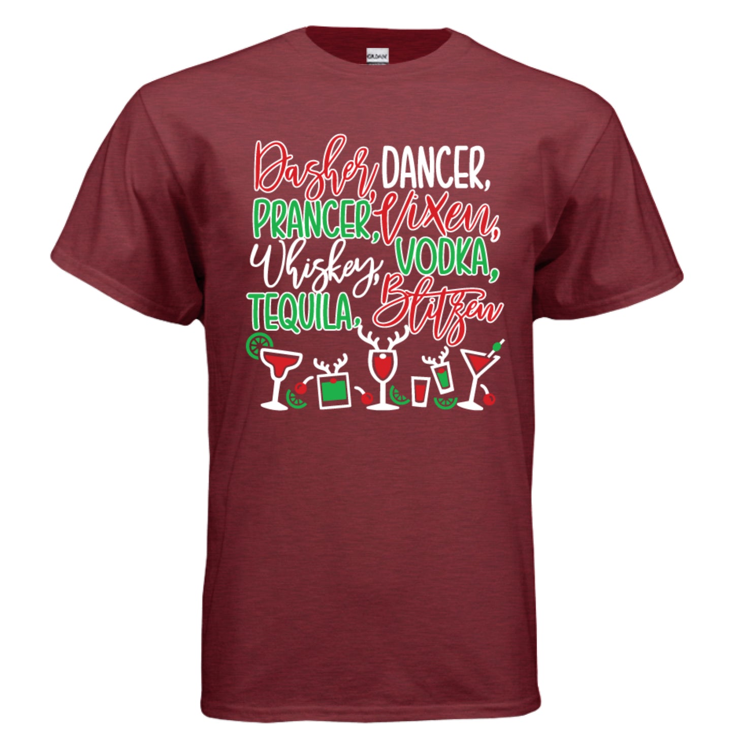 ANTIQUE CHERRY RED - FRONT