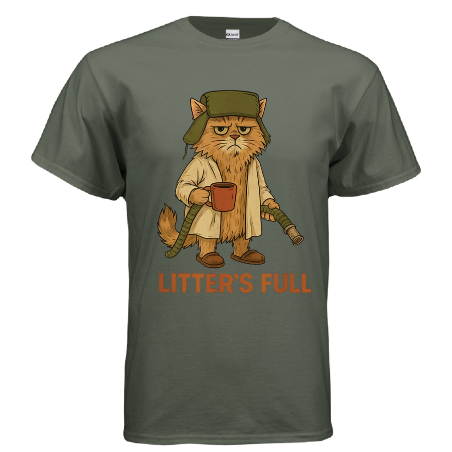 MILITARY GREEN - FRONT